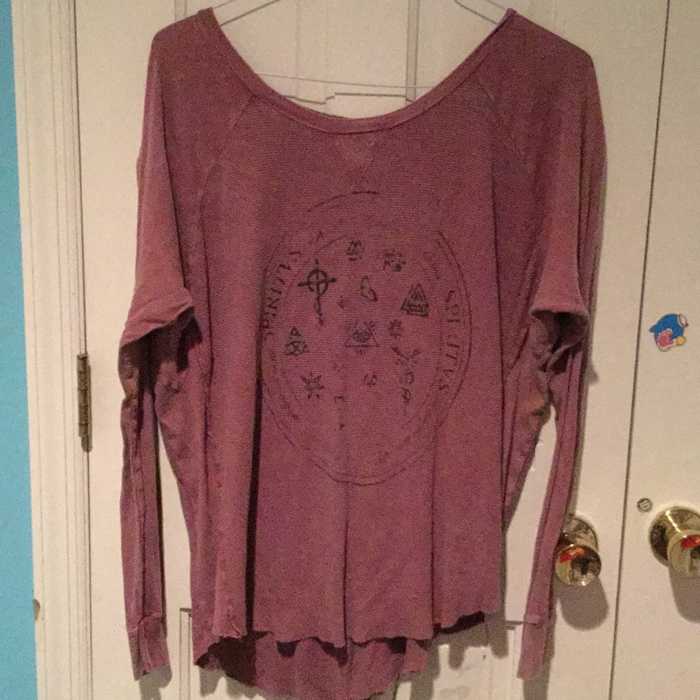 Urban Outfitters long sleeve waffle shirt